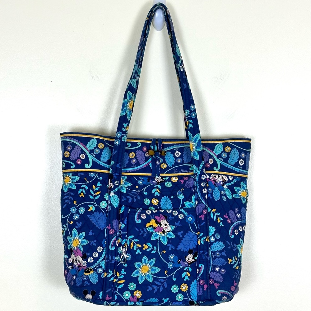 VERA BRADLEY DISNEY PARKS Dreaming Tote Bag Quilted Mickey Minnie Mouse
